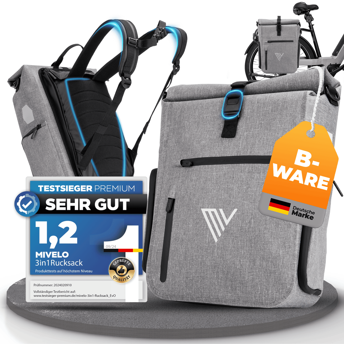 B-Ware  Fahrradtasche "EVO"